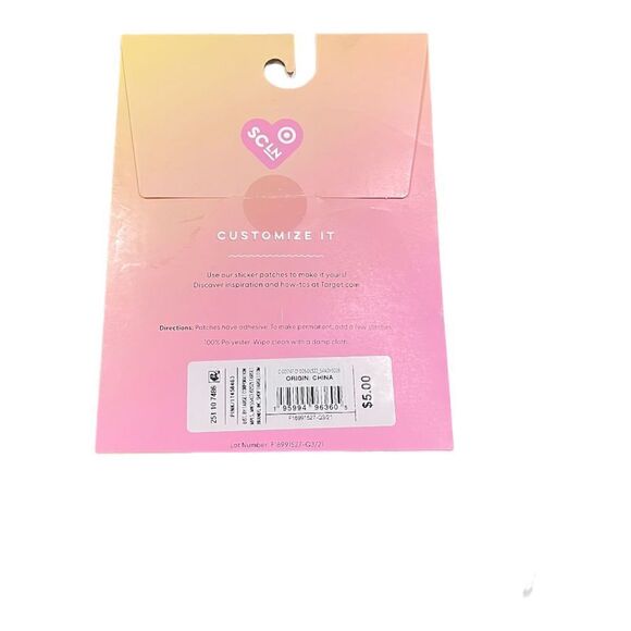 Stoney Clover Lane Limited Edition Collaboration W/Target NWT Letter N Sticker P - Picture 2 of 2